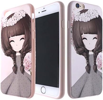 Iphone 6 case,By Phonallo Beautiful and generous 3D three-dimensional relief painting soft shell.