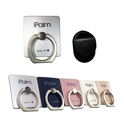 Ipalm silver universal masstige ring grip stand w/ free…