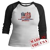 Artsmith, Inc. Jr. Raglan All American Christmas US Flag Stockings Presents