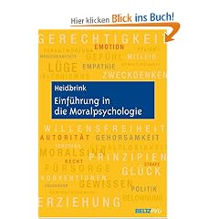 Einf�hrung in die Moralpsychologie