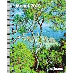 Claude Monet 2009. Buchkalender