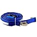 Glovion LED Light Up Illumination Suspenders for Party Favor-Blue