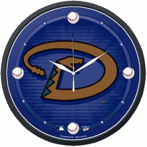 Arizona Diamondbacks Purple Clock