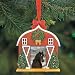 Barn Style Holiday Photo Frame Ornament