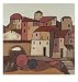 image and picture of Houses I Art Print Poster By Victor Moreno, 31.5