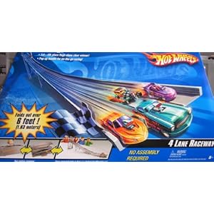 Hot Wheels 4 Lane Raceway