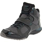 Ryka Women's Downbeat Athletic,Black/Metallic Steel Grey/Teal Night,8 B US