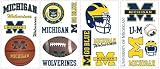 MICHIGAN Wolverines WALL APPLIQUES sports wallpaper