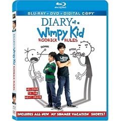 Diary of a Wimpy Kid: Rodrick Rules [Blu-ray]