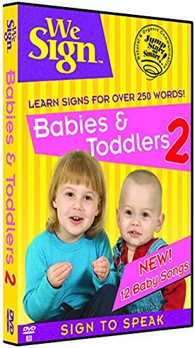 PRODUCTION ASSOCIATES WE SIGN DVD BABIES & TODDLERS 2 (Set of 3)