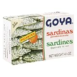 Goya Sardines Spice, 4.25-Ounce Units (Pack of 25)