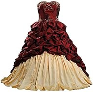 Sweetheart Beaded Taffeta   Ball Gown Quinceanera Dress 