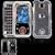 Crystal Clear Transparent Snap-On Cover Hard Case Cell Phone Protector for Motorola A455 Rival