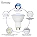 Bomcosy 1 Pack 7W GU10 LED Light Bulbs,Warm White 3000K LED spotlight,Not Dimmable,60W Halogen Bulbs Equivalent,Bright 600 Lumens,Lighting for Home,Recessed,Landscape,Track,Art Galleries,Office