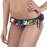 GO International 3-Tiered Swim Bottoms - Midnight Floral