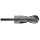 Chicago Latrobe 190F High-Speed Steel Reduced Shank Drill Bit, Black Oxide Finish, Flatted Shank, 118 Degree Conventional Point
