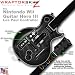 Colorburst Gray Skin by WraptorSkinz TM fits Nintendo Wii Guitar Hero III (3) Les Paul Controller (GUITAR NOT INCLUDED)