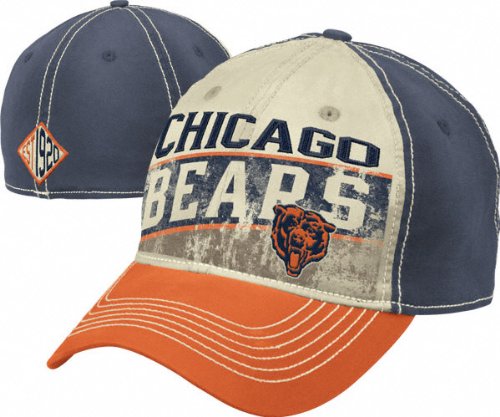 Chicago Bears Retro Sport Canvas Slouch Flex Hat