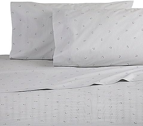 Southern Tide Skipjack Stripe Twin Sheet Set in Grey