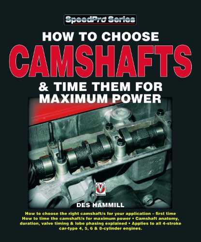 how to choose camshafts and time them for maximum power speedpro series