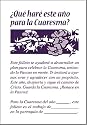 Que hare este ano para la Cuaresma?