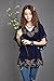 New 2015 Floral Embroidered Butterfly Sleeve Wrap Peasant Blouse