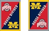 Ohio State and University of Michigan - House Divided Flag - Regular Size