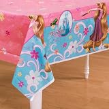 Disney Tangled Rapunzel Plastic Tablecover Party Supplies