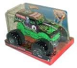 Grave Digger - 1:24 Scale (Large Truck) Hot Wheels Monster Jam Truck with Monster Tires, Working Suspension and 4 Wheels Steering
