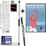 Flexibar + Flexi-Bar Tasche + 2 Flexi Bar DVDs + Übungsposter Schwungstab Swingstick