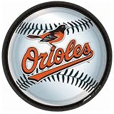 Costumes 203778 Baltimore Orioles Baseball- Round Dinner Plates