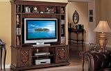 New All Wood Plasma LCD TV Entertainment Center, Item#F4426