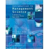 Introduction to Management Science By Hillier & Hillier (3rd, Third Edition)