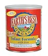 Earth's Best Organic Infant Formula with Iron, DHA & ARA, 23.2 Ounce Canisters (Pack of 4) by Earth's Best