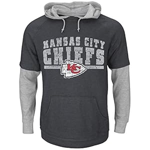Kansas City Chiefs Crucial Call III 2-in-1 Hoodie and T-shirt Set (M)