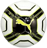Produkt-Bild: PUMA Fu&szlig;ball PowerCat 1.12 Skill, white-black-lime punch-dark shadow, MINI, 081874 01