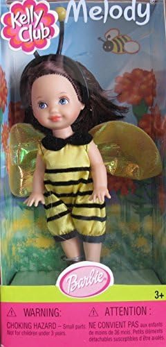 Barbie KELLY Club MELODY as BUMBLE BEE DOLL w Shimmery WINGS &amp; 'ANTENNA' HEAD BAND (2001) by Kelly Club Melody