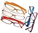 Apparel : 2 Tone Hot Great Colors Optical Grade Plastic Readers