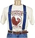 Occidental Leather 9020N Oxy Nylon Suspenders - Navy