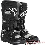 ALPINESTARS TECH 7 BOOTS 2007 BLACK 9 #201207109 201207-10-9
