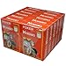 Modiano Cristallo 100% Plastic 4-Pip Jumbo Index Playing Cards (Red)