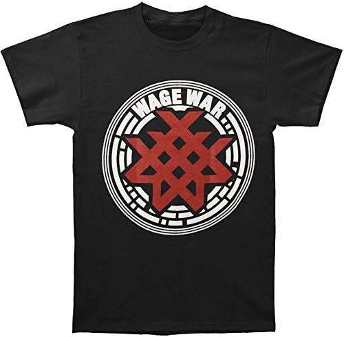 Wage War Men's Circle Symbol T-shirt Medium Black