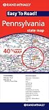 Rand McNally Easy to Read Pennsylvania