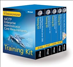MCITP Self-Paced Training Kit (Exams 70-640, 70-642, 70-643, 70-647): Windows Server&reg; 2008 Enterprise Administrator Core Requirements