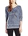 Calvin Klein Jeans Women's L/s Washed Embellished Sweatshirt