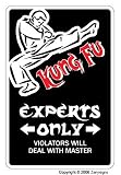 KUNG FU ~Sign~ parking martial arts black belt gift