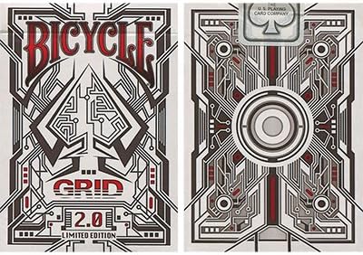 Bicycle Grid 2.0 Red Limited Edition by Gamblers Warehouse - Trick