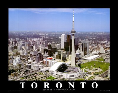 Toronto Blue Jays Art Poster Print, 28x22