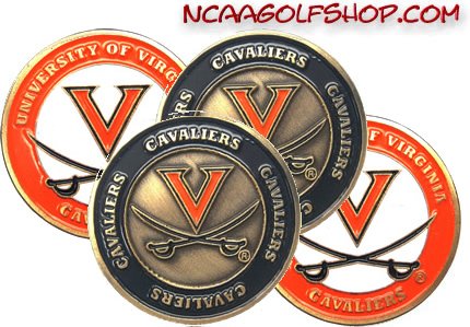 Virginia Cavaliers Golf Ball Markers