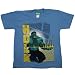 Search : THE INCREDIBLE HULK "BAD VIBE" Licensed Carolina Blue Marvel Juvy Tee